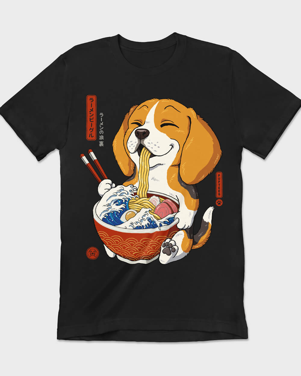 Best Beagle retro printed shirt