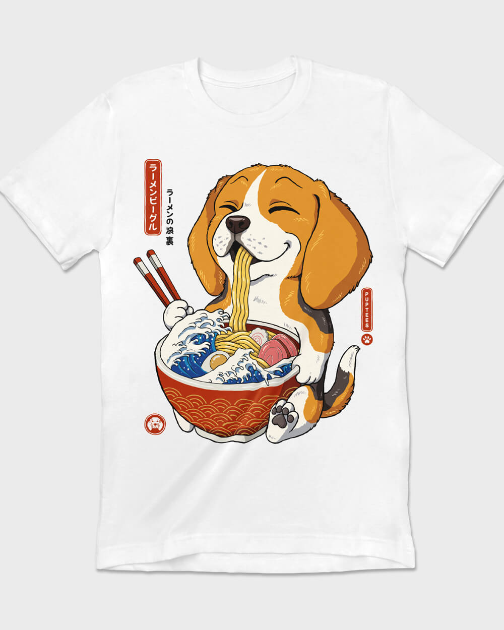 Anime style Beagle Puptees T-shirt