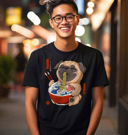 Cute Pug T-shirt for men