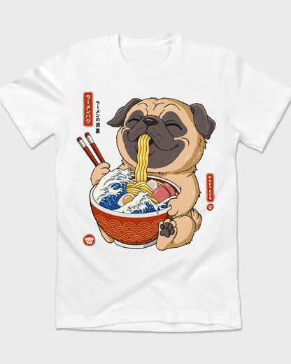 Anime style Pug Puptees T-shirt
