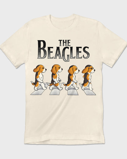 Funny John Lennon and Paul McCartney the Beagles tee