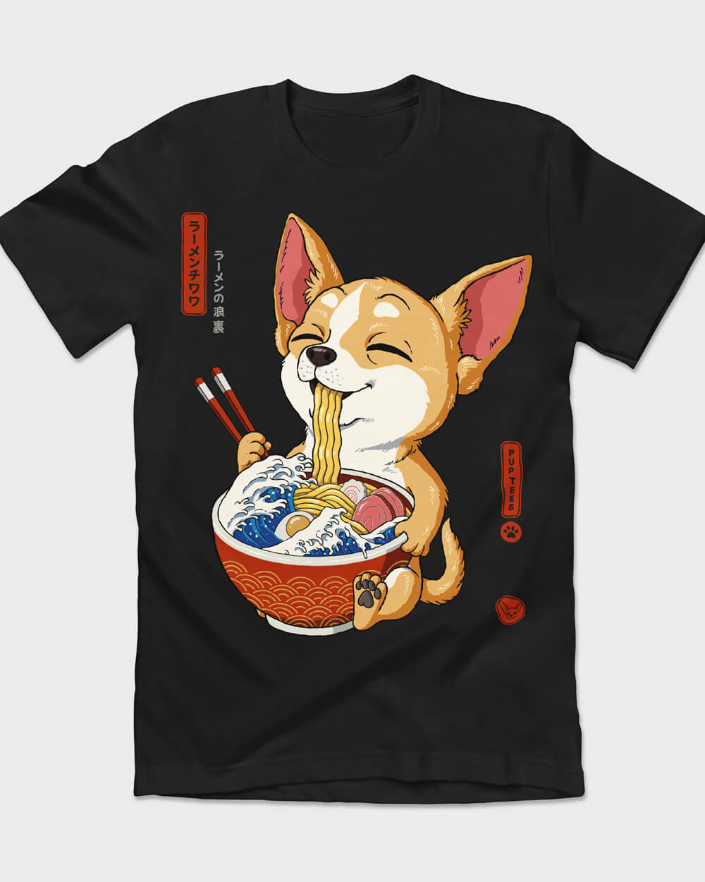 Anime style Chihuahua Puptees T-shirt