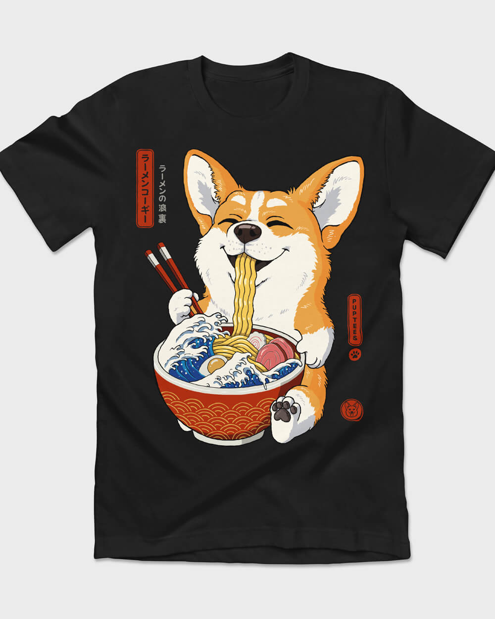 Best Corgi retro printed shirt