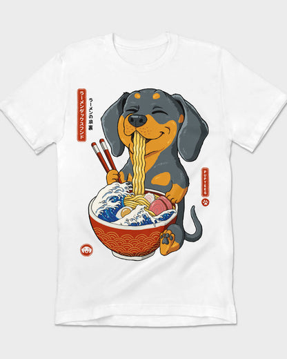 Anime style Dachshund Puptees T-shirt