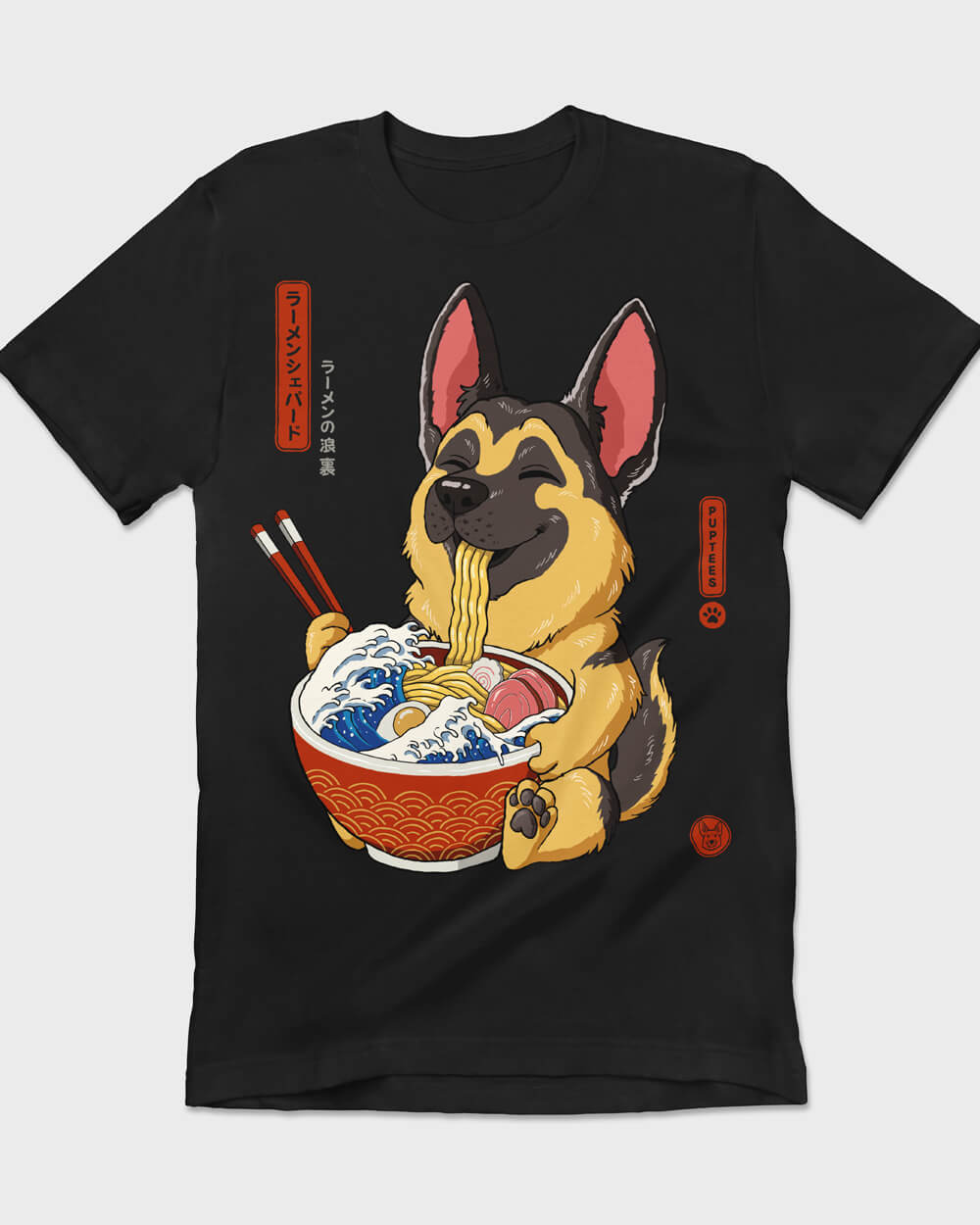 Best German Shepherd retro printed shirt