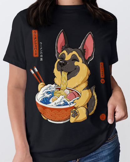 K9 puppy - the Ramen Great Wave tee