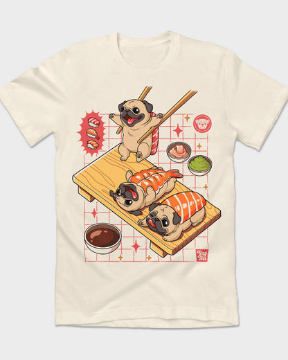 Pug Sushi Set